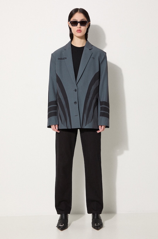 adidas Originals marynarka Atlanta Blazer IW3095 czarny AW24