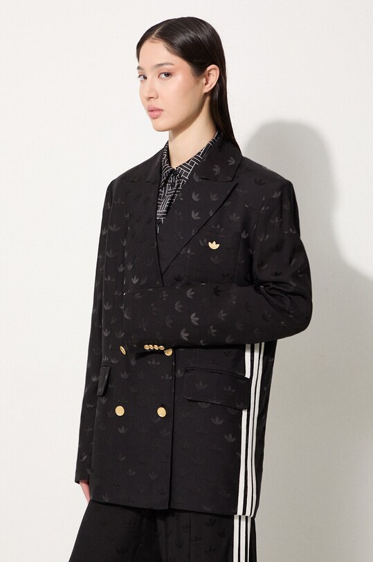 adidas Originals blazer Jaquard Blazer with lining black JI9658
