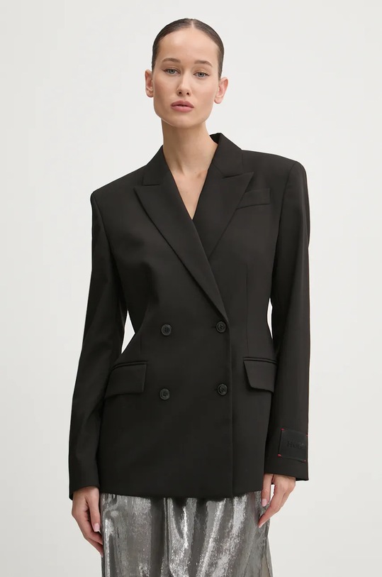 Sako HUGO látka černá 50524902