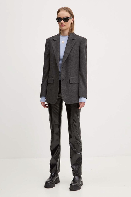 HUGO marynarka 50525200 szary AW24