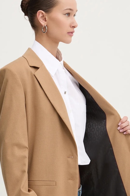 Blazer s příměsí vlny HUGO 50525868