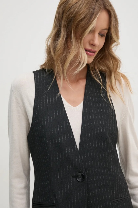 Sisley vesta negru 2OPDLJ00Q