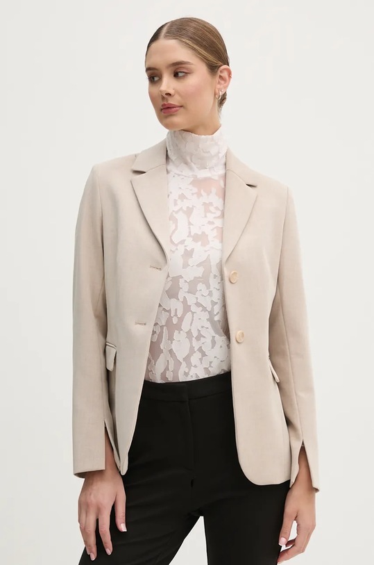 Σακάκι Sisley μπεζ 24Q5LW02Q