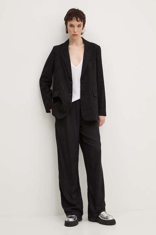 Σακάκι Desigual HAMBURGO 24WWEW75 μαύρο AW24