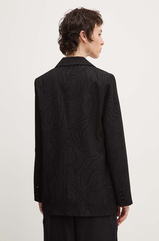 Ρούχα Σακάκι Desigual HAMBURGO 24WWEW75 μαύρο