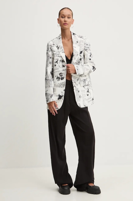 Desigual giacca BRATISLAVA tessuto bianco 24WWEW52