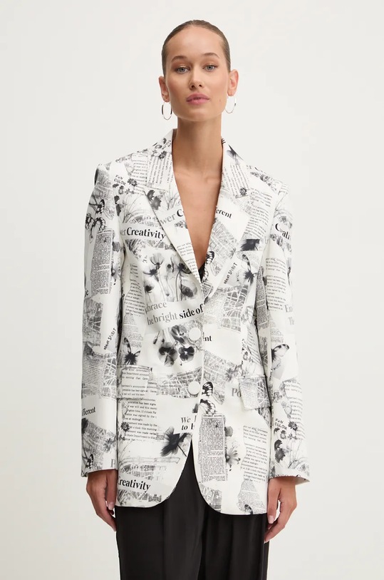 Abbigliamento Desigual giacca BRATISLAVA 24WWEW52 bianco