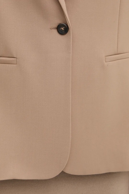 Calvin Klein sacou din lana K20K207632 maro