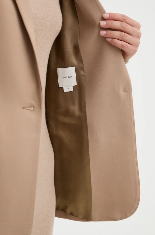 Пиджак с примесью шерсти Calvin Klein K20K207632