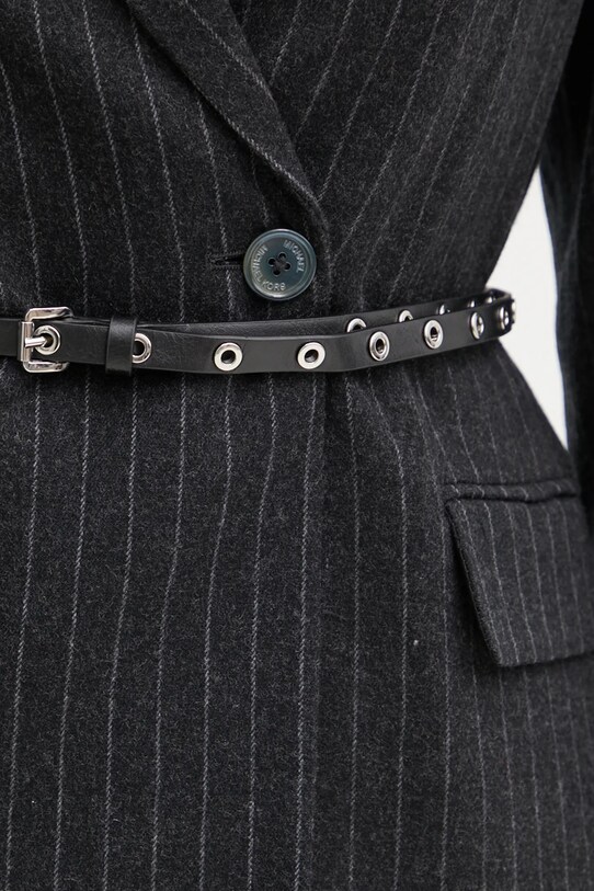 MICHAEL Michael Kors marynarka wełniana MF4108DF2A szary