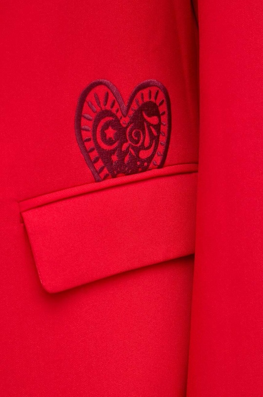 Never Fully Dressed marynarka Red Sundaze Romance Blazer NFDOU358 czerwony