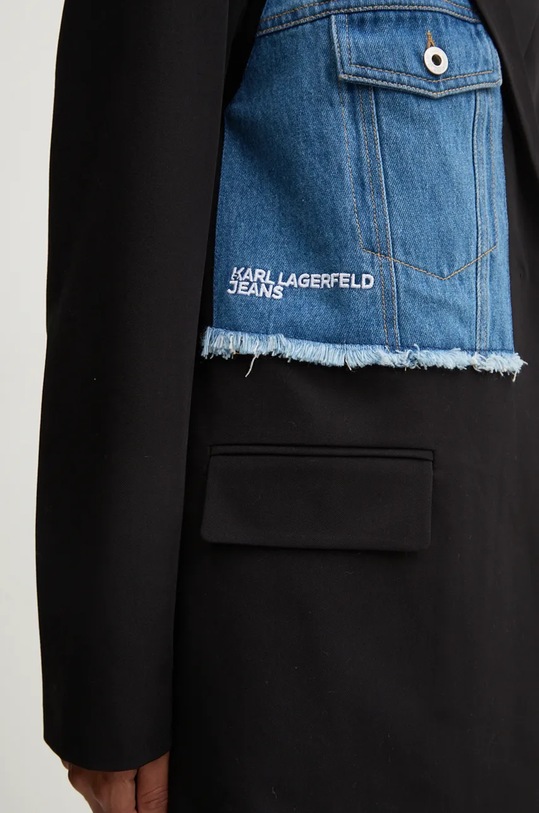 Suknjič Karl Lagerfeld Jeans 246J1403 črna