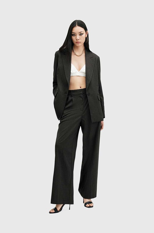 AllSaints marynarka AVERIE PIN W008QB szary