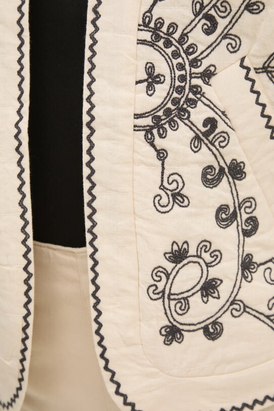 Hoss Intropia blazer din amestec de in 5478075 bej