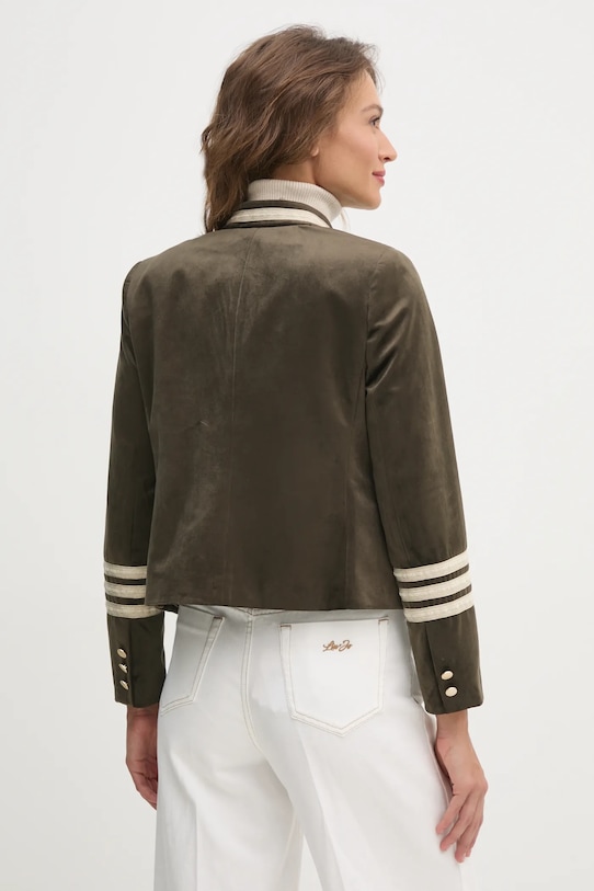 Îmbrăcăminte La Petite Française jachetă de catifea PFVIOLON PFVIOLON verde