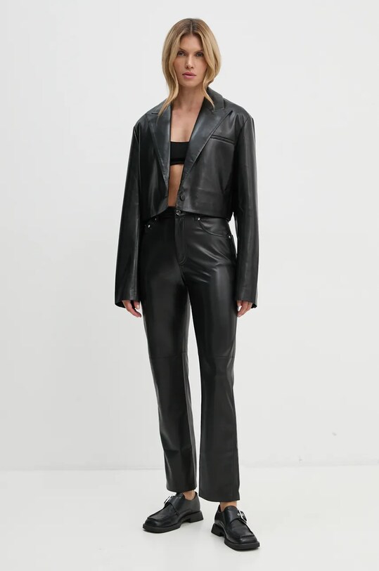 Nanushka sacou AIDULA NW24PFSG11351 negru AW24