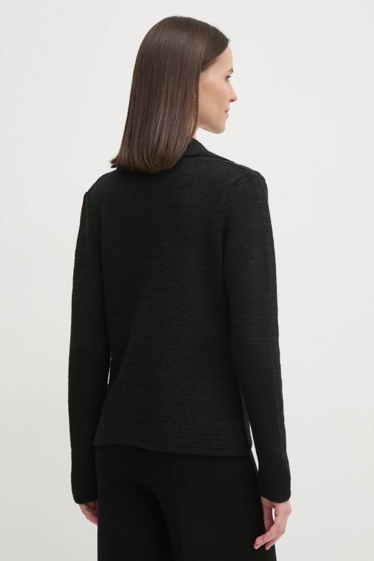 Îmbrăcăminte Sisley cardigan din amestec de lana 1176M602D negru