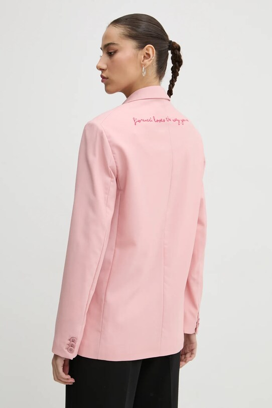Дрехи Вълнено сако Fiorucci W01FMBDO059WO01PN02 розов