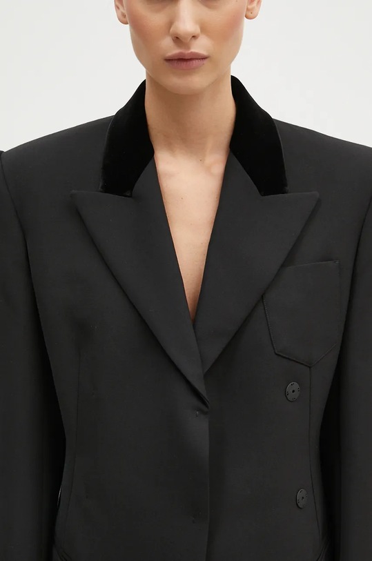 Sportmax wool blend blazer Aggravi1234 black 2422046043600