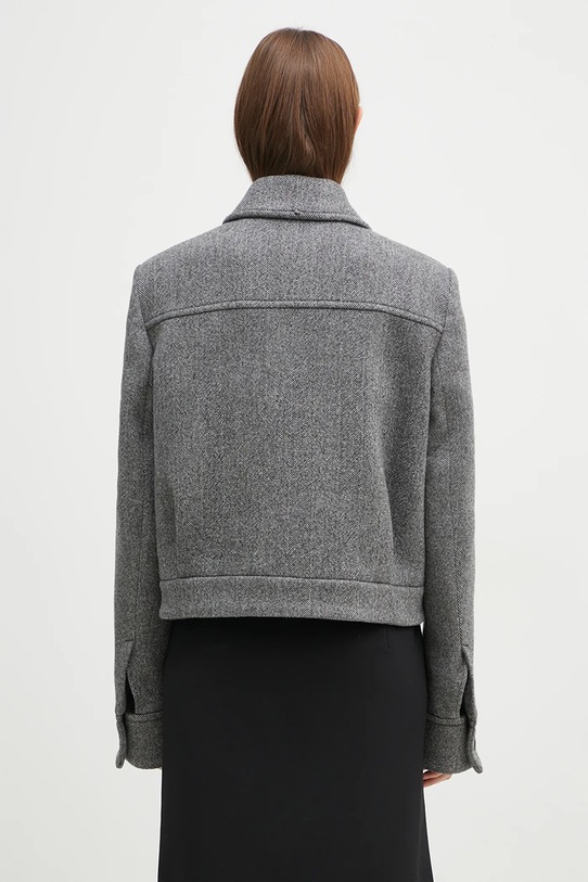 Odzież Sportmax kurtka wełniana Francia 2422046062600 czarny
