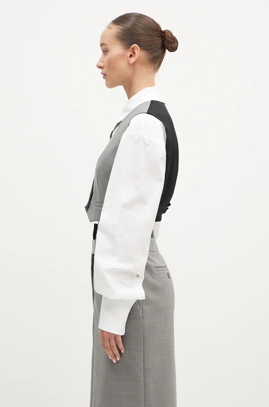 Sportmax kamizelka wełniana Adesso1234 2422156012600 szary AW24