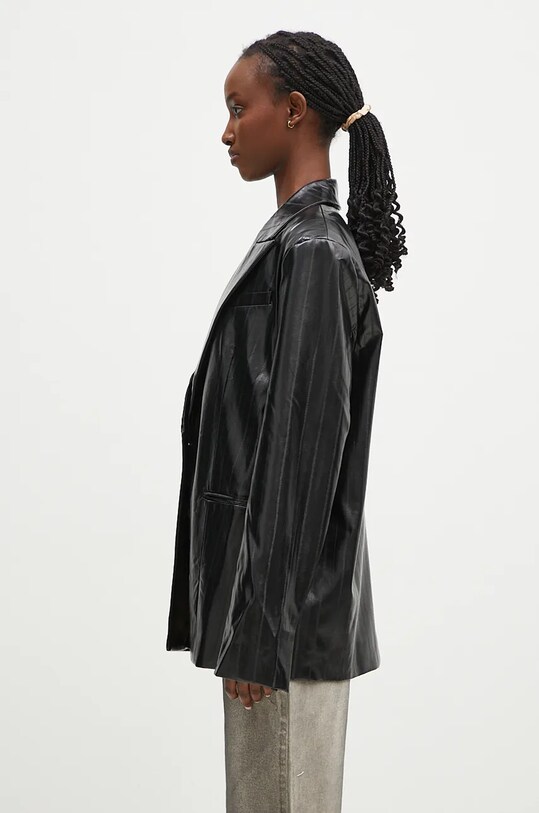 Rotate sacou Coated Oversized Blazer 112958100 negru AW24