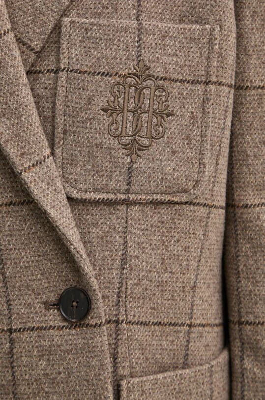 By Malene Birger marynarka z domieszką wełny RAILEY Q72631004 beżowy