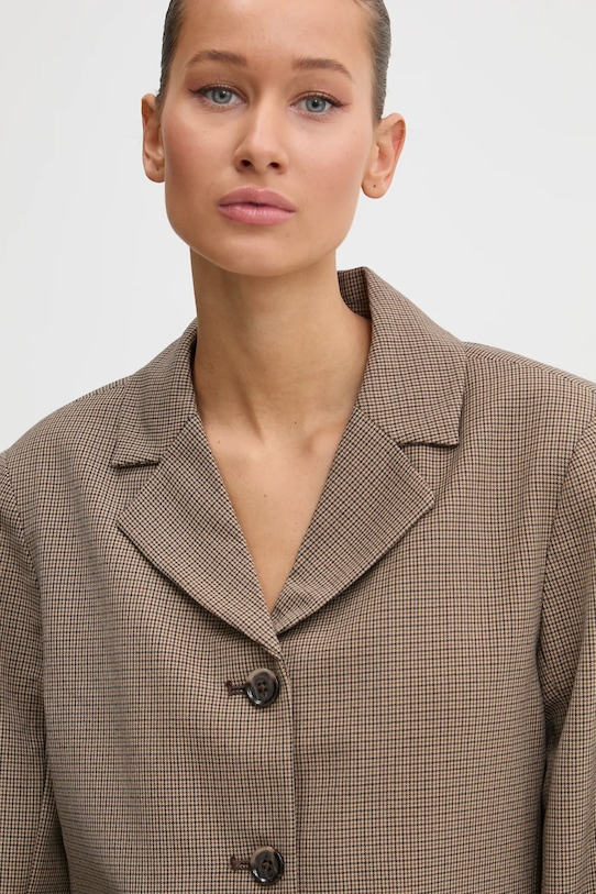 Sako Abercrombie & Fitch hnedá KI144.4154.426