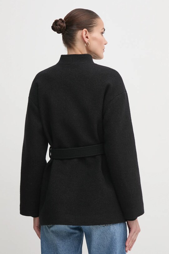 Abbigliamento La Petite Française cappotto in lana PFVITALE nero