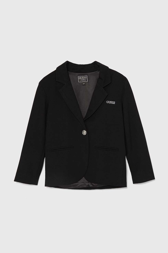 Guess marynarka dziecięca dzianina czarny J4YN00.KAUH0.9BYH