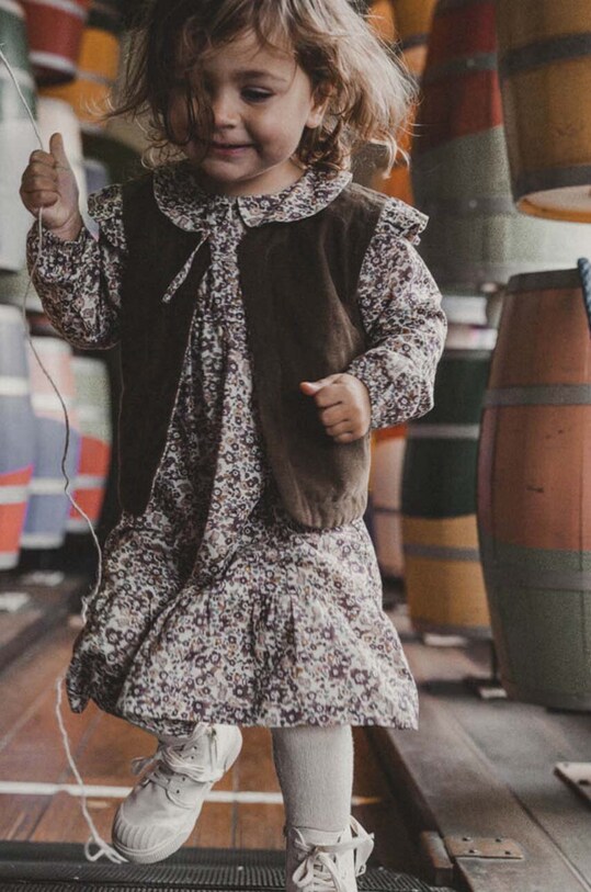 Детская двусторонняя хлопковая жилетка That's mine Filippa vest 117396