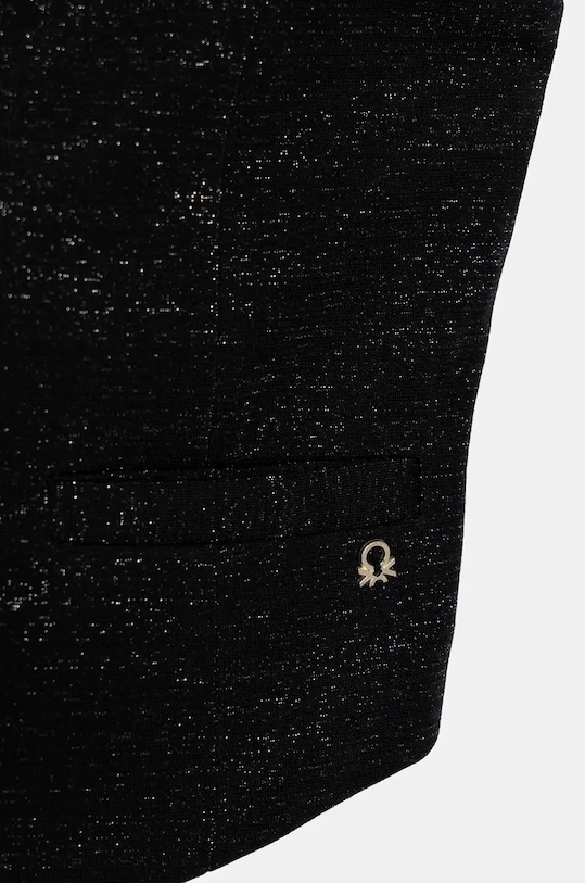 Fete United Colors of Benetton vesta copii 2SQBCJ00V.G.Seasonal negru