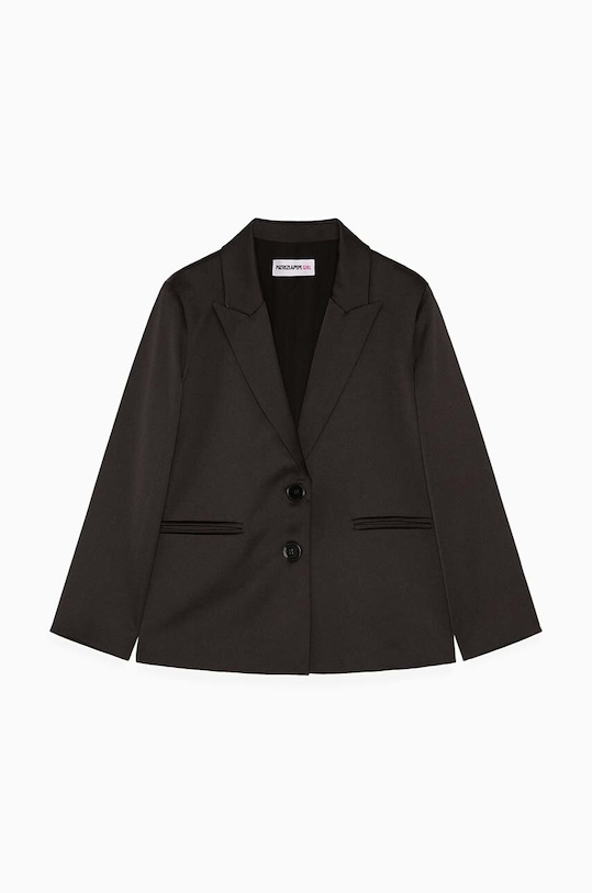 Παιδικό σακάκι Patrizia Pepe A416 ύφασμα μαύρο 7S2268