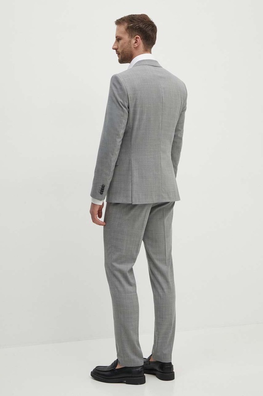 BOSS garnitur z domieszką wełny 50521670 szary AW24