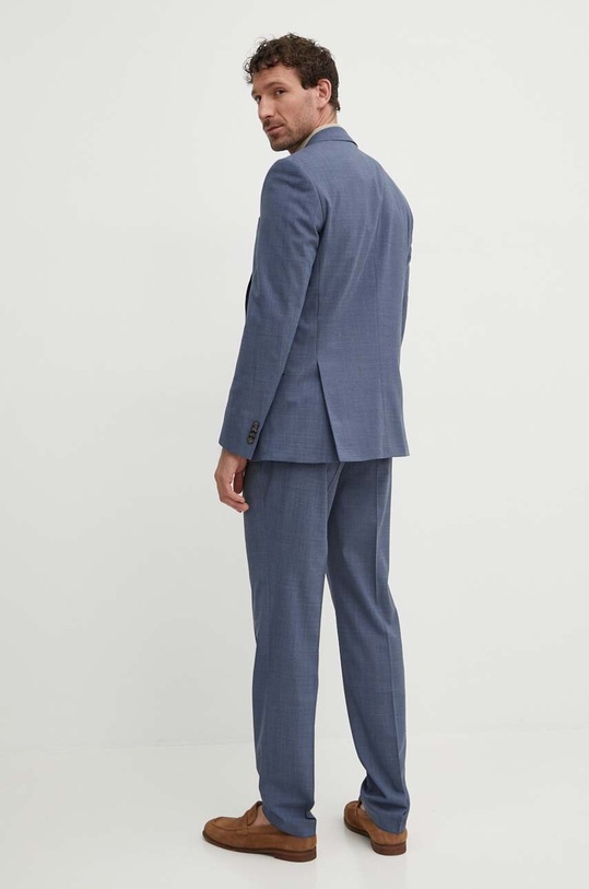 Oblek s příměsí vlny BOSS 50521670 modrá AW24