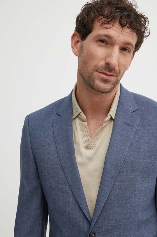 BOSS garnitur z domieszką wełny 50521670 niebieski