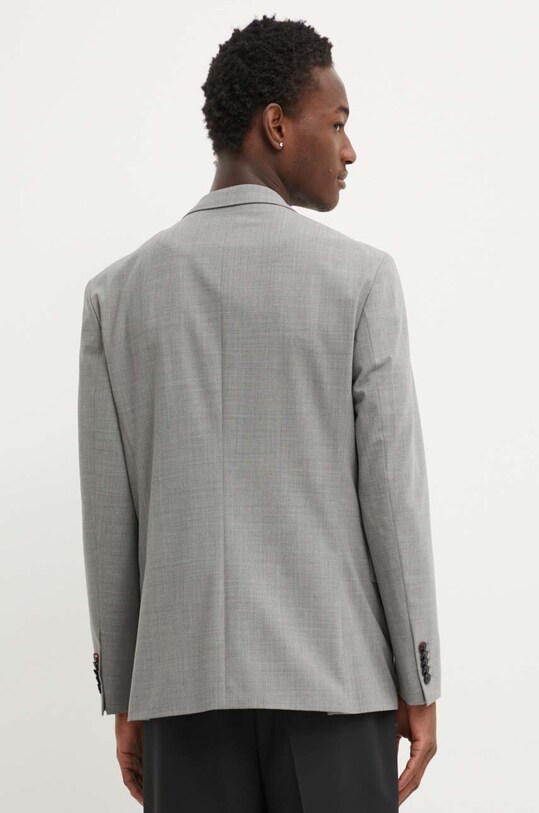 Oblečení Blazer s příměsí vlny HUGO 50500250 šedá