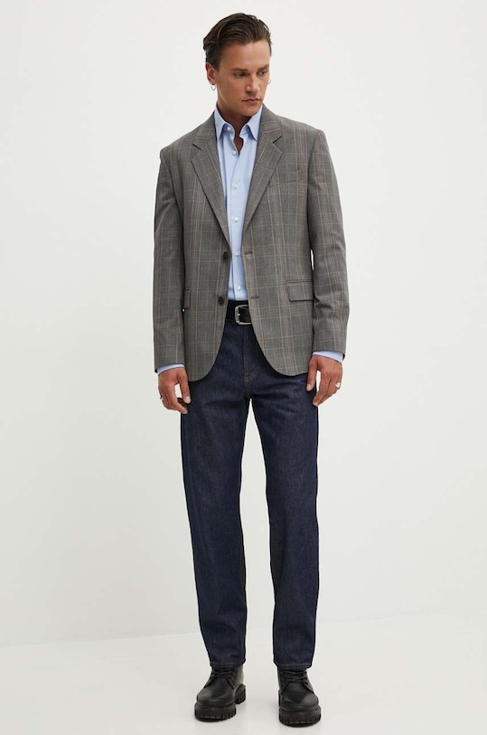 Sako HUGO 50519674 šedá AW24