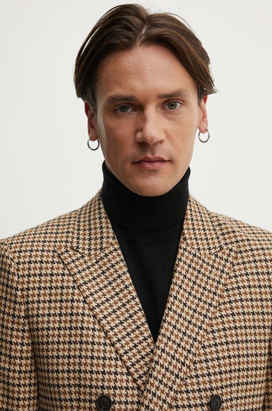 HUGO marynarka 50520356 brązowy