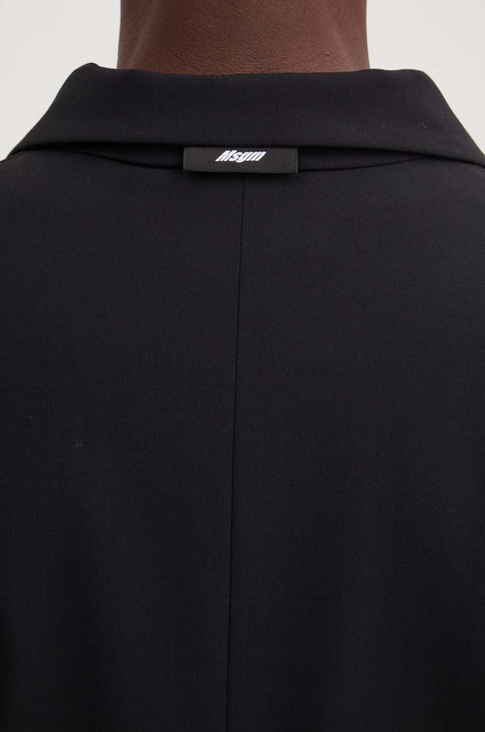MSGM geaca de lana 3740MG05.247506 negru