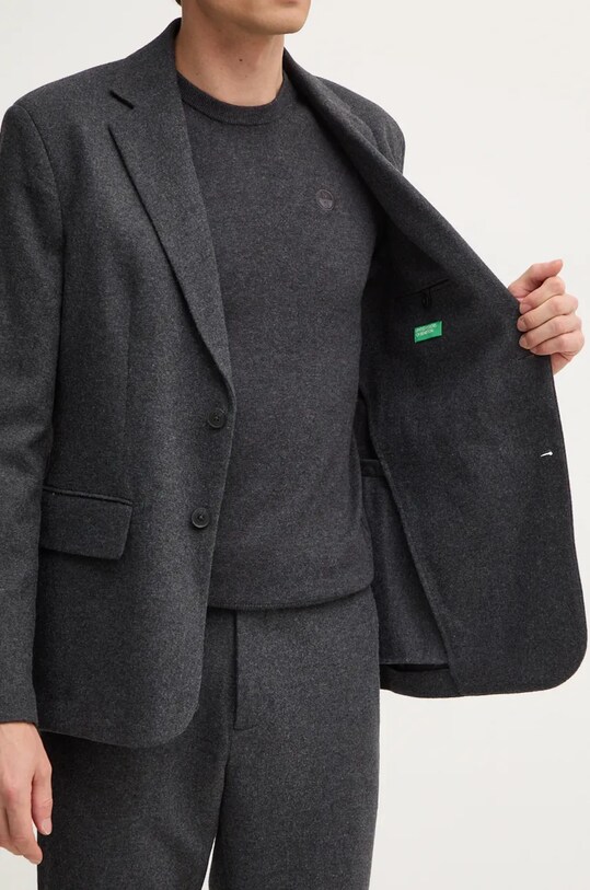 Піджак з домішкою вовни United Colors of Benetton 2NUXUW01J
