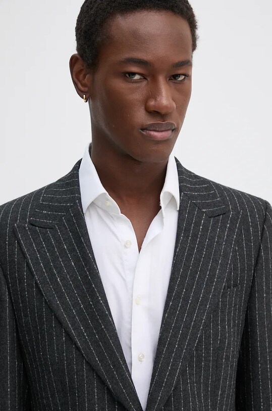 Піджак з домішкою вовни Sunflower сірий 4156.SFR.KZ