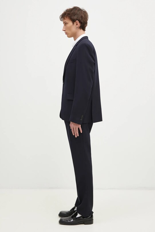 Шерстяной костюм Paul Smith M1R.1457.M00001 тёмно-синий SS25