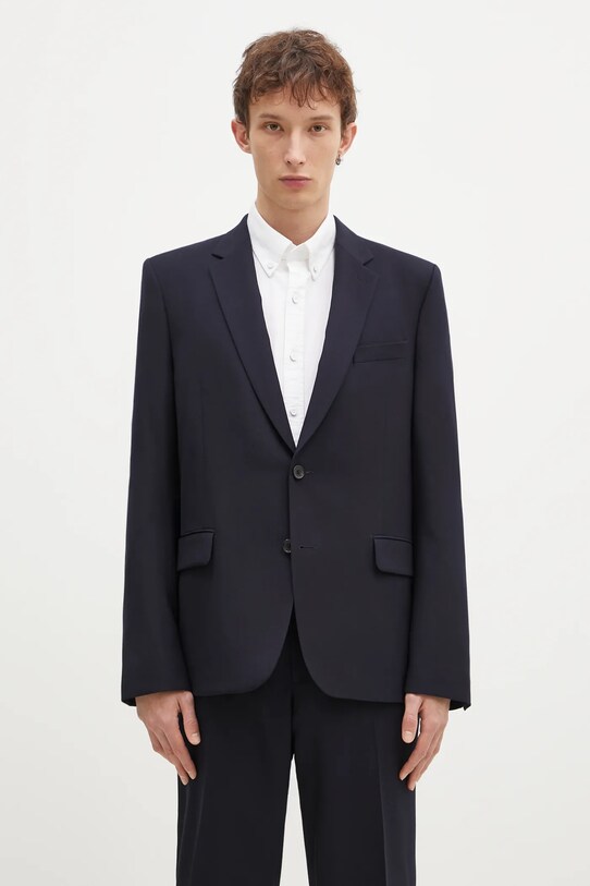 Шерстяной костюм Paul Smith тёмно-синий M1R.1457.M00001