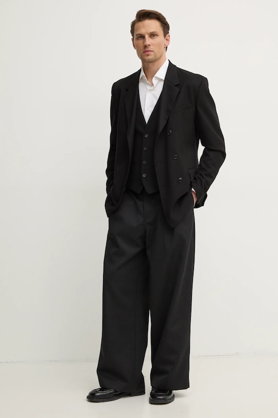 Sisley kamizelka 2KI3SJ005 czarny SS25