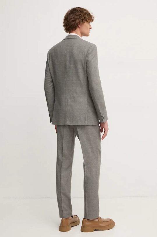 Îmbrăcăminte BOSS costum de lana 50528151 gri