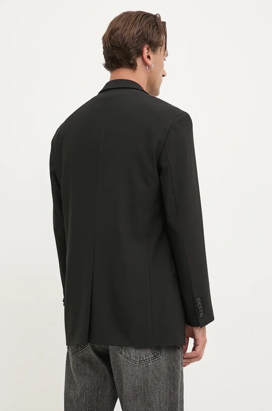 Oblečení Vlněné sako HUGO 50524862 černá