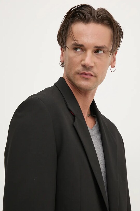HUGO geaca de lana negru 50524862