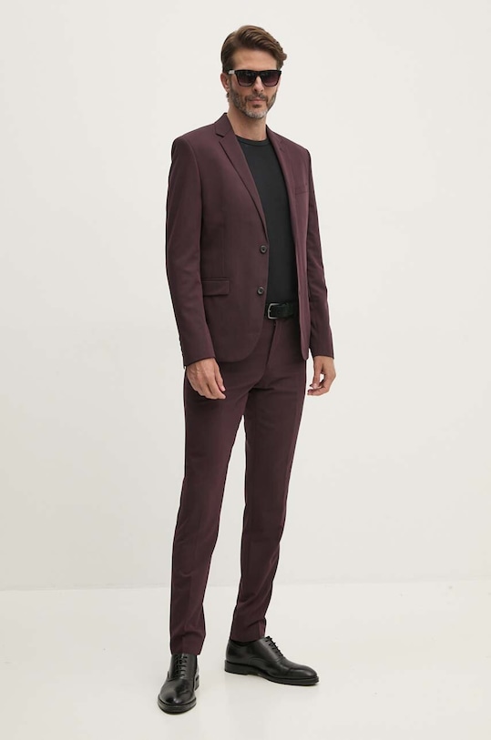 Lindbergh garnitur tkanina fioletowy 30.606900.DK.BURGUND