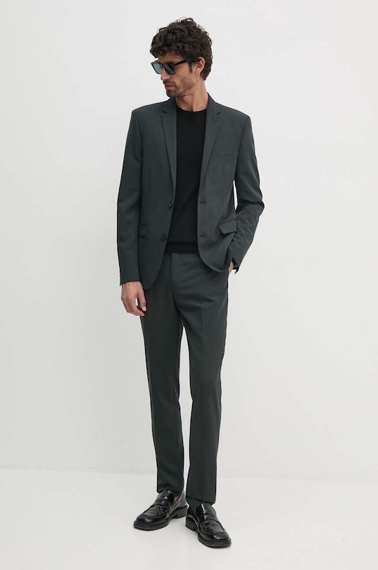 Odzież Lindbergh garnitur 30.606900.DK.GREEN.M zielony